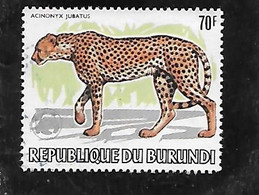 TIMBRE OBLITERE DU BURUNDI DE 1982 N° MICHEL 1593 COTE 110 € - Usados