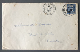 France Enveloppe, TAD POSTE AUX ARMEES 31.12.1951 - (B3613) - 1921-1960: Modern Period