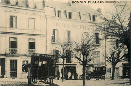 Chinon * Hôtel De France BONNIN PELLAIN * Place De La Commune * Attelage - Chinon
