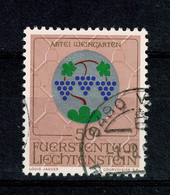 Ref 1448 - Liechtenstein 1969 50r Weingarten Abbey - Used Stamp SG 511 - Religion Theme - Usados