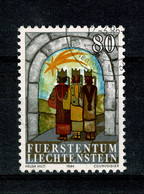 Ref 1448 - Liechtenstein 1984 Christmas 80r Three Kings - Used Stamp SG 860 - Gebraucht