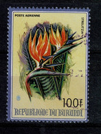 Ref 1448 - Burundi 1986 - 100f Bird Of Paradise Flower Used Stamp- SG 1466 - Unused Stamps