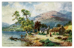 Ref 1451 - Circa 1905 Raphael Tuck Postcard - Lochearnhead Stirlingshire Scotland - Stirlingshire