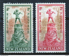 New Zealand 1945 Set Of Health Stamps. - Ongebruikt