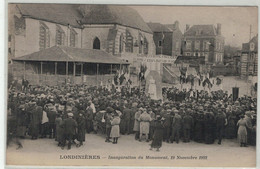 76 - Inauguration Du Monument, 19 Novembre 1922. - Londinières