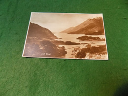 VINTAGE SCOTLAND: Loch Sheil Panorama Sepia Valentines - Ross & Cromarty