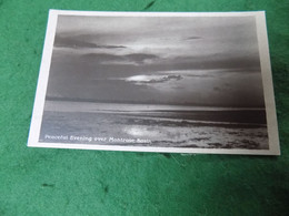 VINTAGE SCOTLAND: Montrose Basin Peaceful Evening B&w Excelsior - Angus