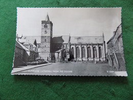 VINTAGE SCOTLAND: Dunblane Cathedral From The Square B&w Valentine - Dumfriesshire