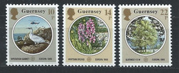Guernesey YT 359-361 Neuf Sans Charnière - XX - MNH Europa 1986 - Guernsey