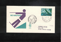 San Marino 1979 European Water Skiing Championship FDC - Water-skiing