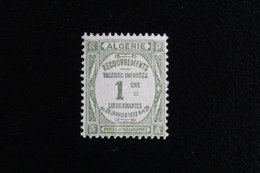 1926,ALGERIE TYPE RECOUVREMENT Y&T NO TA15 1C OLIVE NEUF** - Portomarken