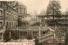 Rouen * école Pensionnat J.B. De La Salle * Terrasses - Rouen