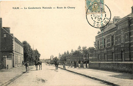 Ham * La Gendarmerie Nationale * Route De Chauny * Gendarme à Cheval - Ham