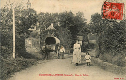 Dompierre Sur Authié * Rue De Voisin * Attelage Villageois - Autres & Non Classés