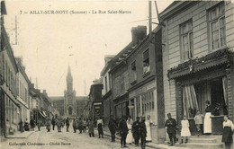 Ailly Sur Noye * La Rue St Martin * Coiffeur CHEDUZEAU - Ailly Sur Noye