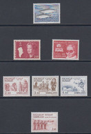 1983 ** GREENLAND (Sans Charn,MNH, Postfris)    Yv. 128/34    Mi. 140/6 (7v.) - Años Completos