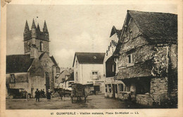 Quimperlé * Rue Et La Place St Michel * Sabotier HILION - Quimperlé