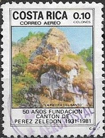 COSTA RICA 1982 Air. 50th Anniversary Of Perez Zeledon County - 10c - Saint's Stone FU - Costa Rica
