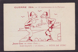 CPA Turquie Satirique Caricature Turkey Non Circulé Jeunes Turcs - Turkey