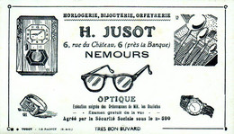 Buvard Optique Jusot 6 R Château Nemours (77) - O