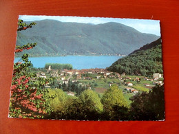 (FG.X38) CASLANO - LAGO DI LUGANO - PANORAMA (FRANCOBOLLO RIMOSSO) - Caslano