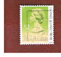 HONG KONG - MI 517IV  -  1990  QUEEN ELIZABETH II   2,00 ( DATED 1990) - USED ° - Used Stamps