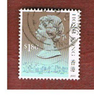 HONG KONG - MI 549IV  -  1990  QUEEN ELIZABETH II   1,80 ( DATED 1990) - USED ° - Gebruikt
