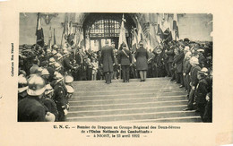 Niort * Union Nationale Des Combattants * Remise Du Drapeau Au Groupe Régional Des Deux Sèvres * 23 Avril 1922 Cérémonie - Niort