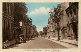 Niort * Avenue De Limoges * Automobile Voiture Ancienne - Niort