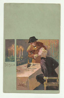 TOSCA OPERA ILLUSTRATA METLICOVITZ  VIAGGIATA FP - Opera