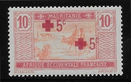 Mauritanie N°34 - Variété Double Surcharge - Neuf * Avec Charnière - TB - Ongebruikt