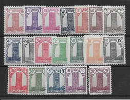 Maroc N°204/222 - Neuf ** Sans Charnière - TB - Unused Stamps