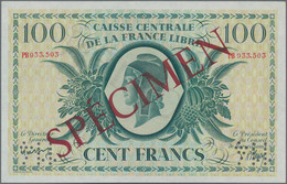 French Equatorial Africa / Französisch-Äquatorialafrika: Caisse Centrale De La France Libre 100 Fran - Equatorial Guinea