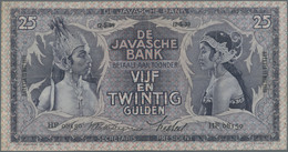 Netherlands Indies / Niederländisch Indien: De Javasche Bank 25 Gulden 1939, P.80, Very Nice Conditi - Dutch East Indies