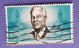 1966 -  SUD AFRICA - VALORE  2,50  C    -   USATO - Andere & Zonder Classificatie