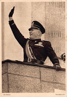 02273 "FEDERAZIONE DEI FASCI DI COMBATTIMENTO-IL DUCE-INVIATA AL PODESTA' DI TORINO"  FOTO GHERLONE. CART SPED 1939 - Personnages Historiques