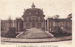 78 - Les Clayes-sous-Bois - Beau Cliché De La Mairie - Entrée Principale - Les Clayes Sous Bois