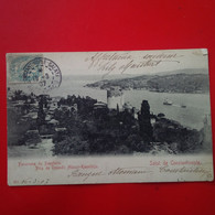 SALUT DE CONSTANTINOPLE PANORAMA PRIS DE ROUMELI HISSAR KAUNLIDJA - Turchia