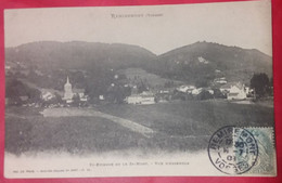 CPA ST ÉTIENNE ET LE ST MONT VUE D'ENSEMBLE No 4967 Imprimerie WEICK VOYAGÉE - Saint Etienne De Remiremont