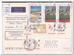 Turkije 1977, Registered Letter To Netherland Send From Ankara - Briefe U. Dokumente
