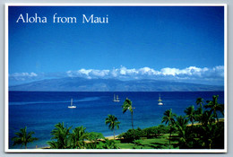 4016 - Hawaii , Maui , Kaanapali Beach - Gelaufen 1992 - Maui