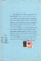 MOÇAMBIQUE-FISCAL + PELICANO - Covers & Documents