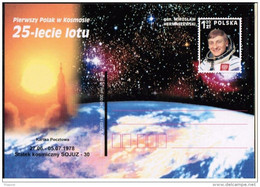 POLAND 2003 The First Pole In Space 25 Years Of Flight Sojuz Miroslaw Hermaszewski - Astronomie