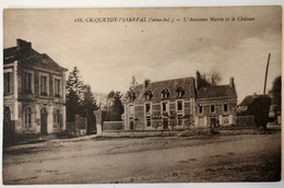 C. P. A. : 76 CRIQUETOT L'ESNEVAL : L'Ancienne Mairie Et Le Château - Criquetot L'Esneval