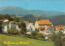 962) ST. CORONA Am WECHSEL - Hotel Zum URSPRUNG U. Kirche M. AUTO 1987 - Wechsel