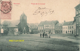 HERSTAL - Place De La LICOUR - Carte Circulé En 1909 - Herstal