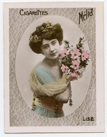 Cigarettes Mélia Frères Fabricants à Alger.hors Concours à L'exposition Universelle De 1900.Mademoiselle Lise. - Melia