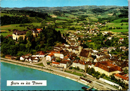 4316 - Grein An Der Donau , Schloß Greinburg , Strudengau , Rathaus , Theater - Gelaufen 1975 - Grein