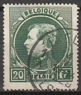 Belgie 1929 Koning Albert 20 Fr. Yv. 290 Gestempeld, Oblitéré. - 1929-1941 Grande Montenez