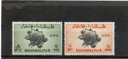 INDE   Bahawalpur    1949  Y.T. N° 26 à 29  Incomplet  NEUF  26* 28** - Bahawalpur